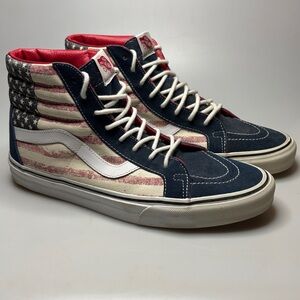 Vans Skateboard High Top Flag Shoes